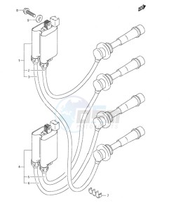 DF 90 drawing Ignition Coil