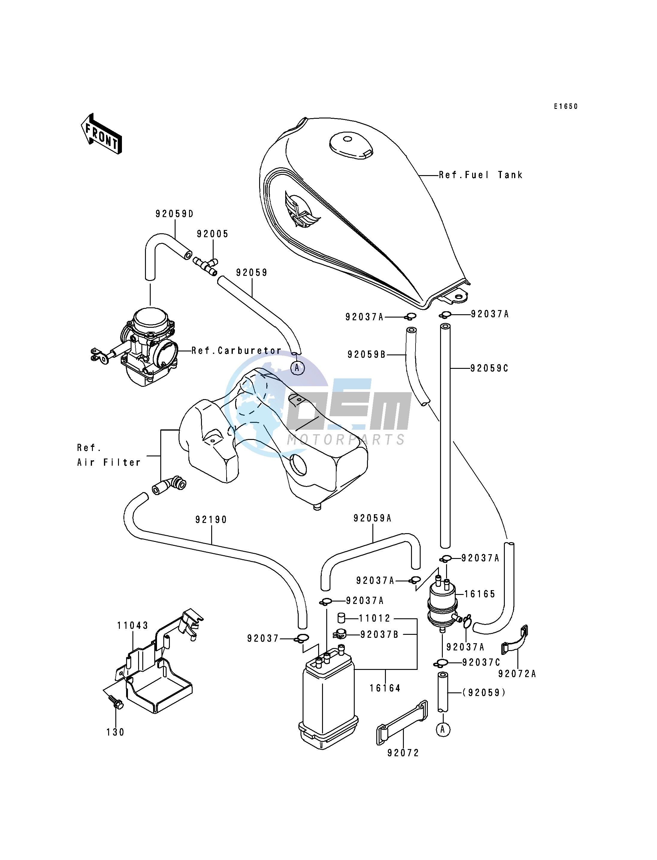 FUEL EVAPORATIVE SYSTEM