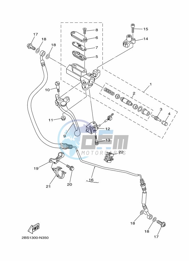 FRONT MASTER CYLINDER 2