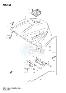 GSX-R1000 (E3-E28) drawing FUEL TANK (GSX-R1000K2)