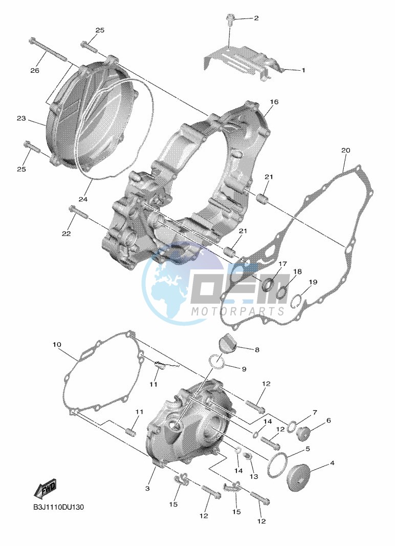 CRANKCASE COVER 1