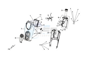 SYMMETRY 25KMH 50 drawing HEAD LIGHT / COWLING HEAD LIGHT