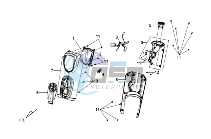 HEAD LIGHT / COWLING HEAD LIGHT