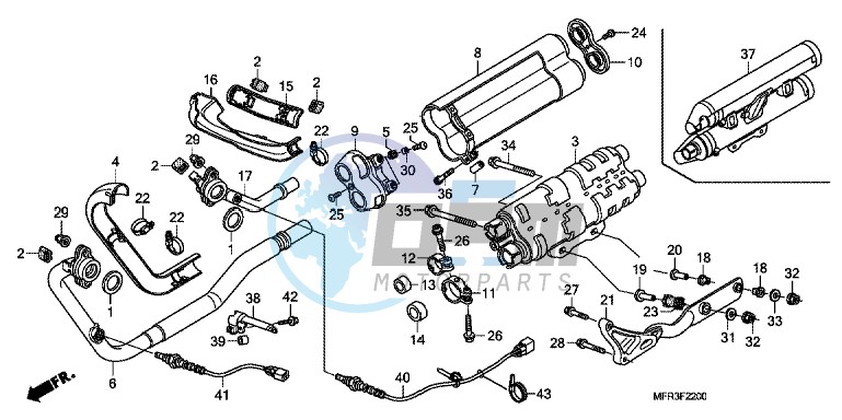 EXHAUST MUFFLER