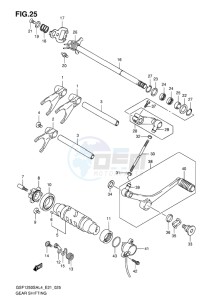 GSF-1250S ABS BANDIT EU drawing GEAR SHIFTING