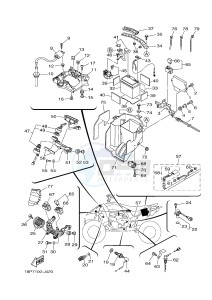 YFZ450R YFZ450RSED YFZ450R SPECIAL EDITION (18PV 18PT) drawing ELECTRICAL 1