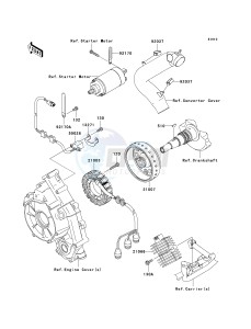 KVF 750 E [BRUTE FORCE 750 4X4I NRA OUTDOORS] (E8F-E9FA) E8F drawing GENERATOR