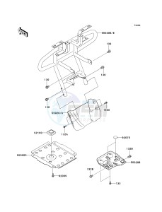 KVF 360 B [PRAIRIE 360] (B6F-B9F) B6F drawing GUARD-- S- -