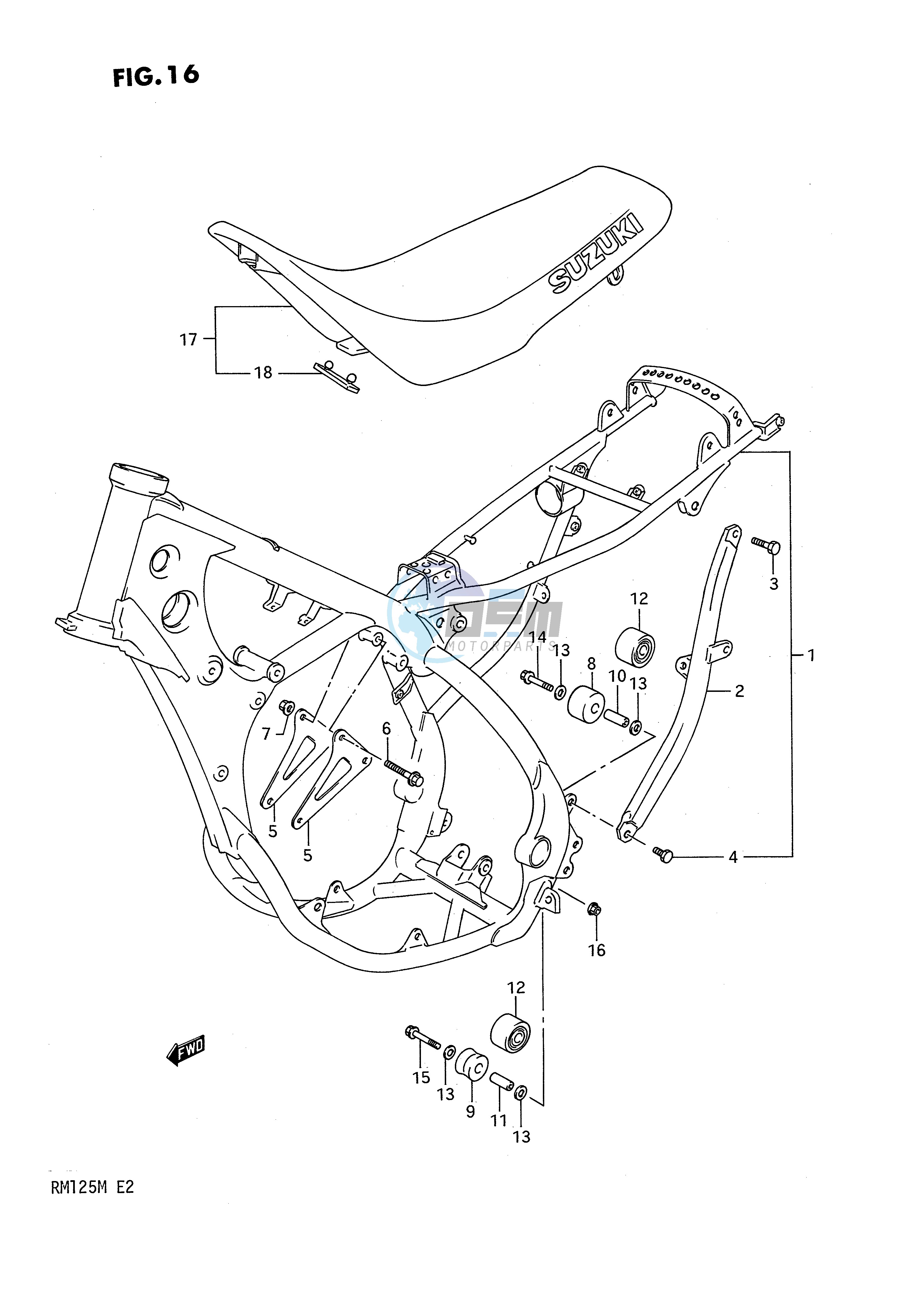 FRAME - SEAT