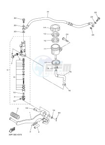 FZ8-N 800 FZ8 (NAKED) (39PT) drawing REAR MASTER CYLINDER