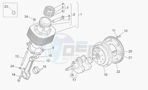 Norge 1200 IE 1200 IE drawing Crankshaft cpl.