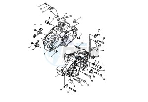 DT X 125 drawing CRANKCASE