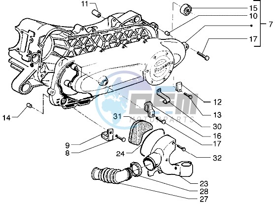 Clutch cover