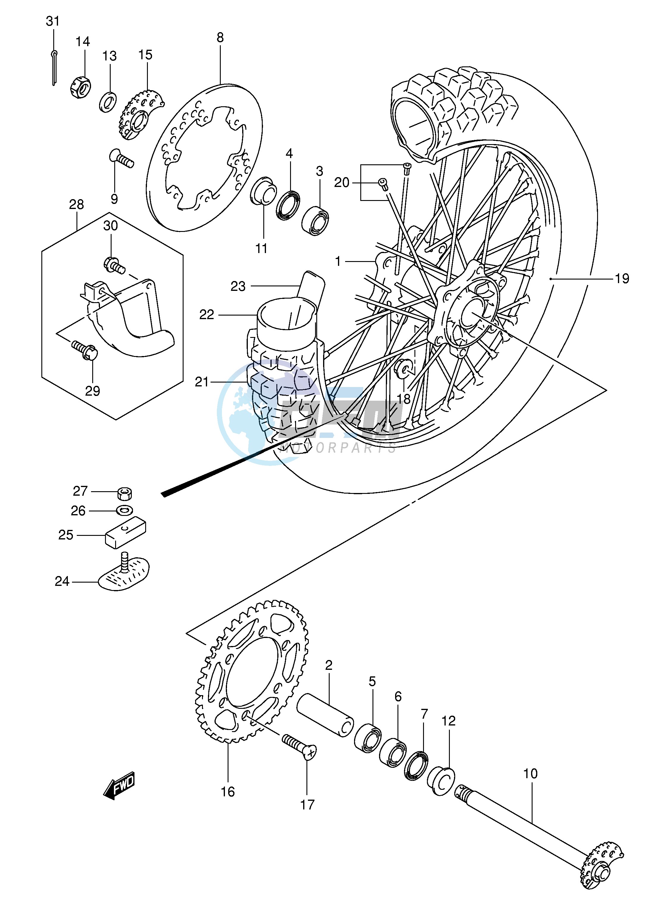 REAR WHEEL