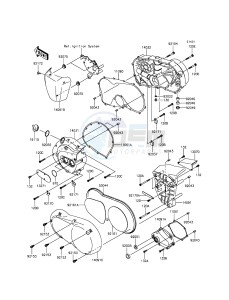 VULCAN 900 CUSTOM VN900CFFA GB XX (EU ME A(FRICA) drawing Engine Cover(s)