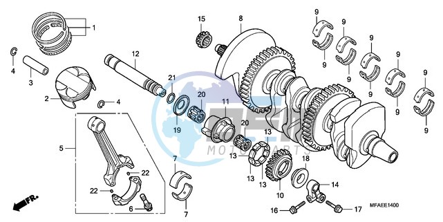 CRANKSHAFT/PISTON