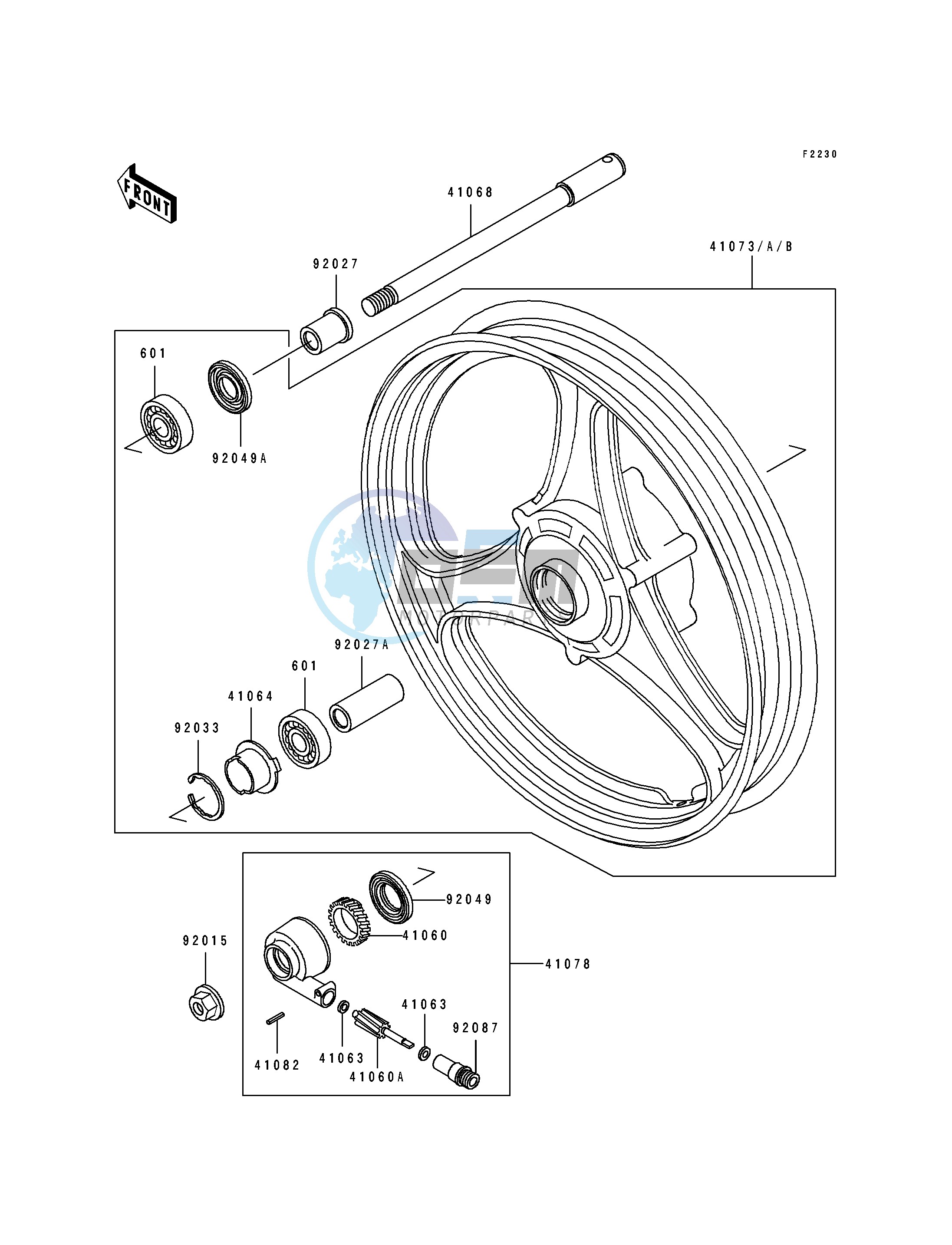 FRONT WHEEL