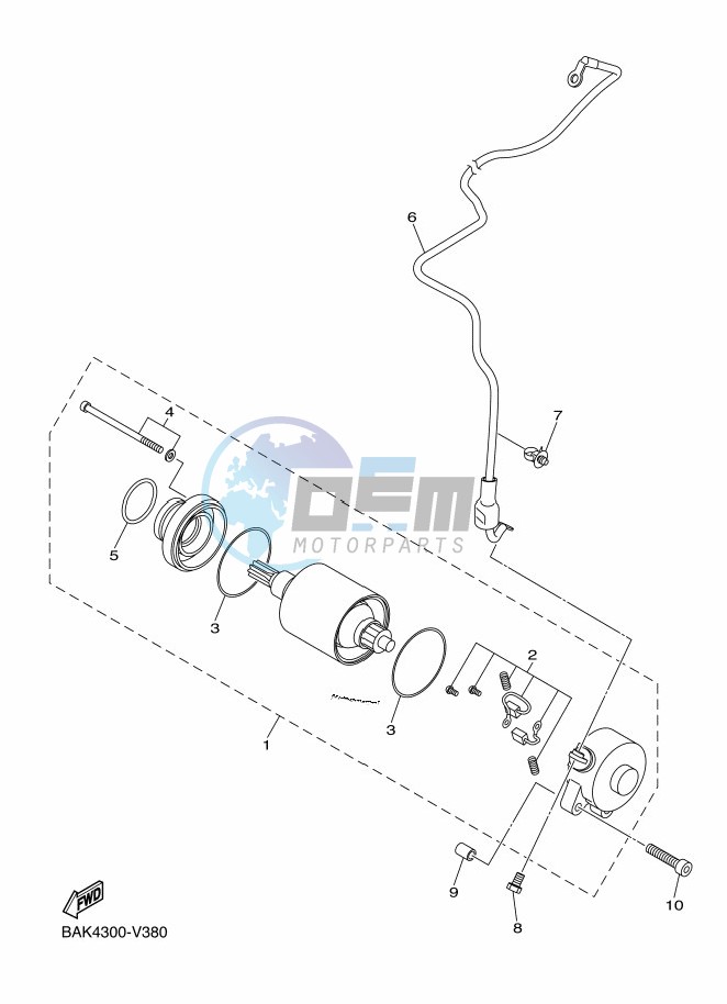 STARTING MOTOR