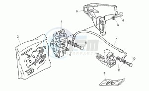 California 1100 Special Special drawing Rear brake caliper