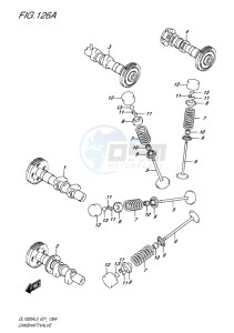 DL1000 ABS V-STROM EU drawing CAMSHAFT, VALVE