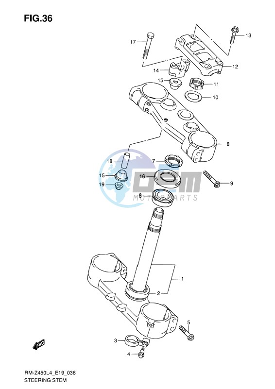 STEERING STEM