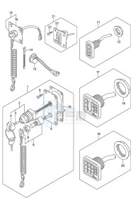 DF 250AP drawing Switch