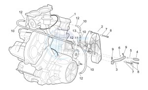 RSV 2 1000 SP drawing Engine