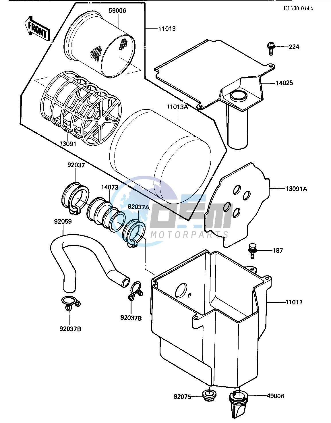 AIR CLEANER -- 84 KLT200-C2- -