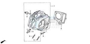 C90CW 70 drawing CYLINDER HEAD