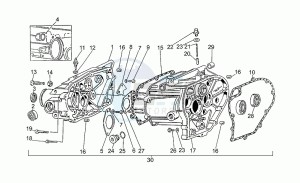 750 X Polizia - PA 2A Serie Polizia/PA 1A Serie drawing Transmission cage