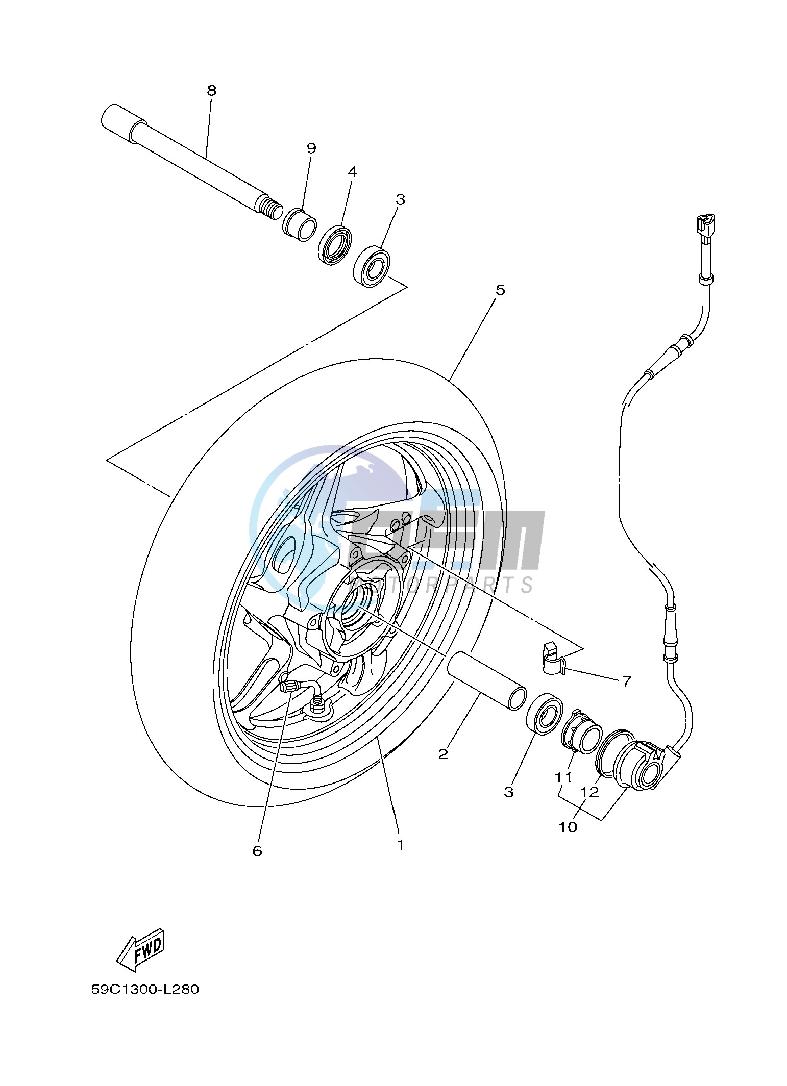 FRONT WHEEL