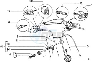 Zip 125 4T drawing Electrical device