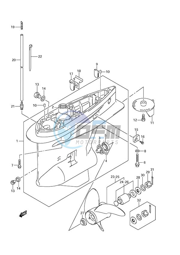 Gear Case (C/R)