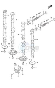 DF 300AP drawing Camshaft