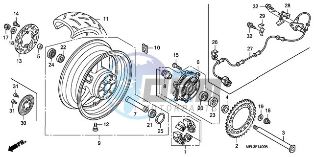 REAR WHEEL