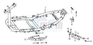 JET EURO X 50 drawing FRAME