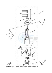 F25AES drawing STARTER-MOTOR