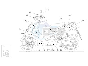 SR 50 ie AND carb. USA drawing Decal