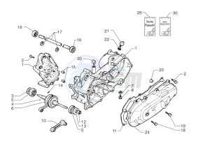 Ark AC 25 Silver-Glossy Black 50 drawing Crankcase – Crankshaft