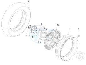 946 150 4T 3V ABS ARMANI (APAC) (A, C) drawing Front wheel