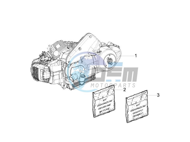 Engine, assembly