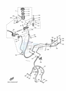 XSR900 MTM890 (BEA1) drawing FRONT MASTER CYLINDER