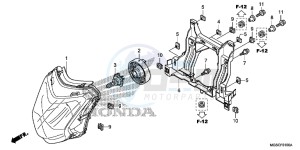 NC700DD INTEGRA E drawing HEADLIGHT