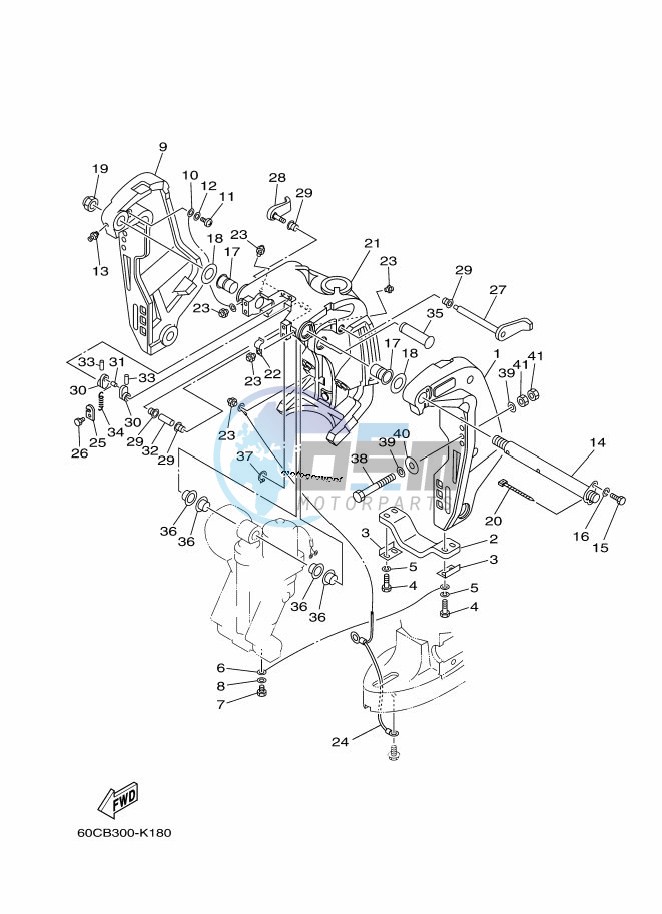 FRONT-FAIRING-BRACKET