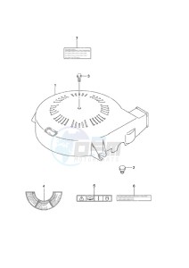 DF 140A drawing Ring Gear Cover