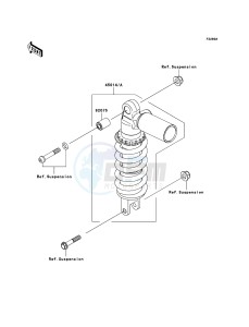 Z1000_ABS ZR1000C9F FR GB XX (EU ME A(FRICA) drawing Shock Absorber(s)