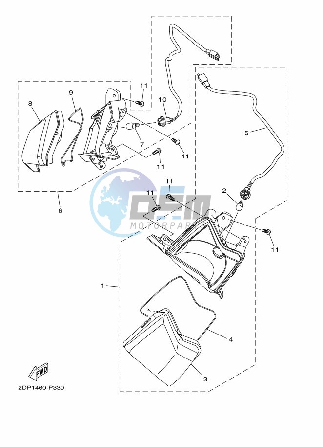 FRONT BRAKE CALIPER