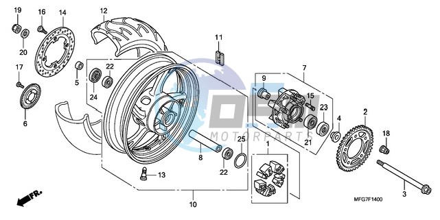 REAR WHEEL