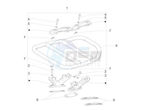 946 150 4T 3V ABS ARMANI (APAC) (A, C) drawing Rear luggage rack