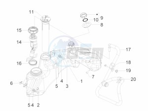 GTS 300 ie ABS Super (APAC) drawing Fuel tank